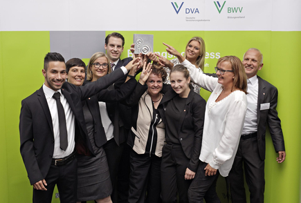 2. Platz, Projekt „Die Lehrplattform für die Ausbildung im Außendienst“, Württembergische Versicherung AG